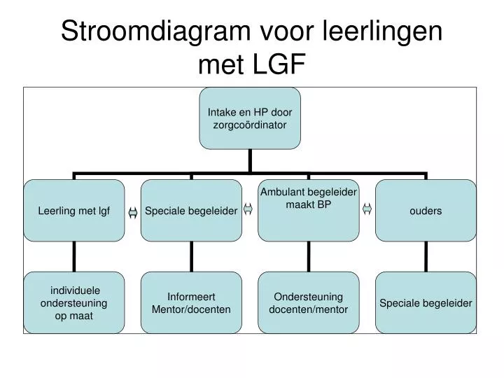 stroomdiagram voor leerlingen met lgf