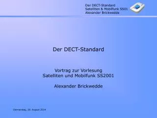 der dect standard