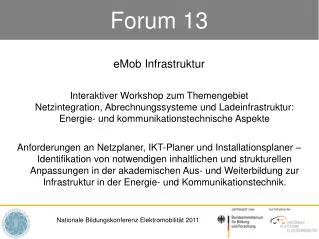 forum 13