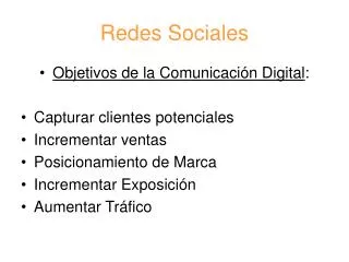 redes sociales