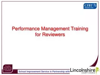 Performance Management Training for Reviewers