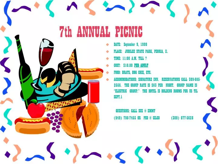 7th annual picnic