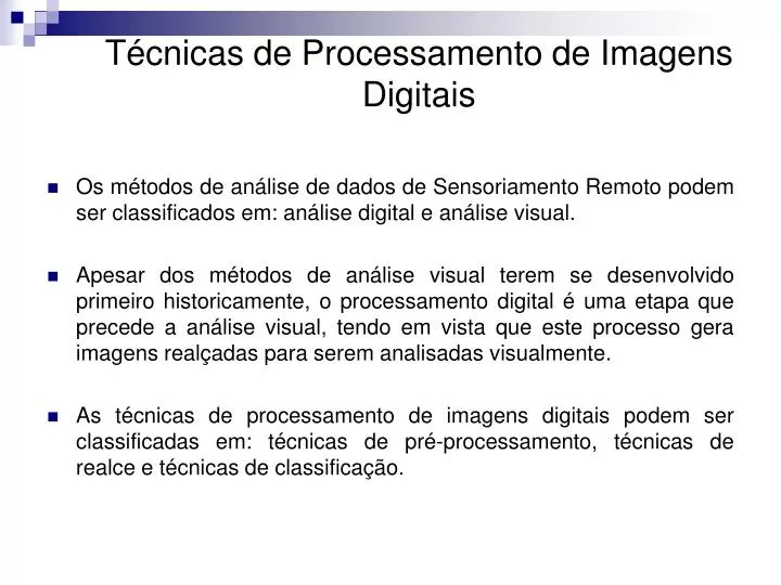 PPT - Processamento de Imagens PowerPoint Presentation, free download -  ID:5596585