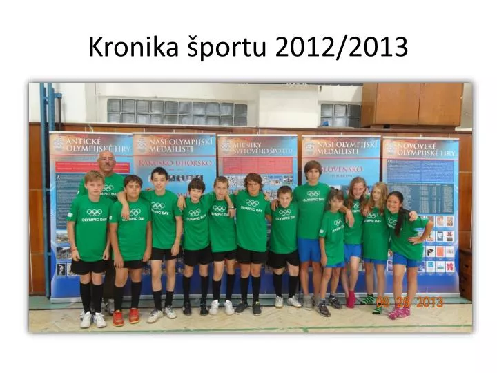 kronika portu 2012 2013