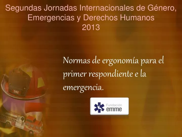 segundas jornadas internacionales de g nero emergencias y derechos humanos 2013