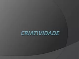 criatividade