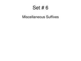 set 6