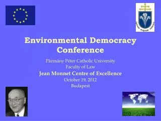 E nvironmental Democracy Conference