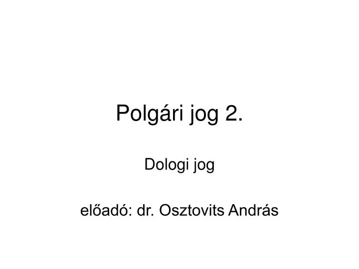 polg ri jog 2