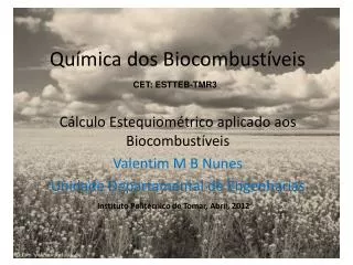 qu mica dos biocombust veis