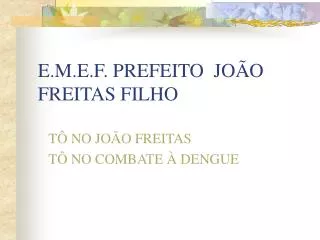 e m e f prefeito jo o freitas filho