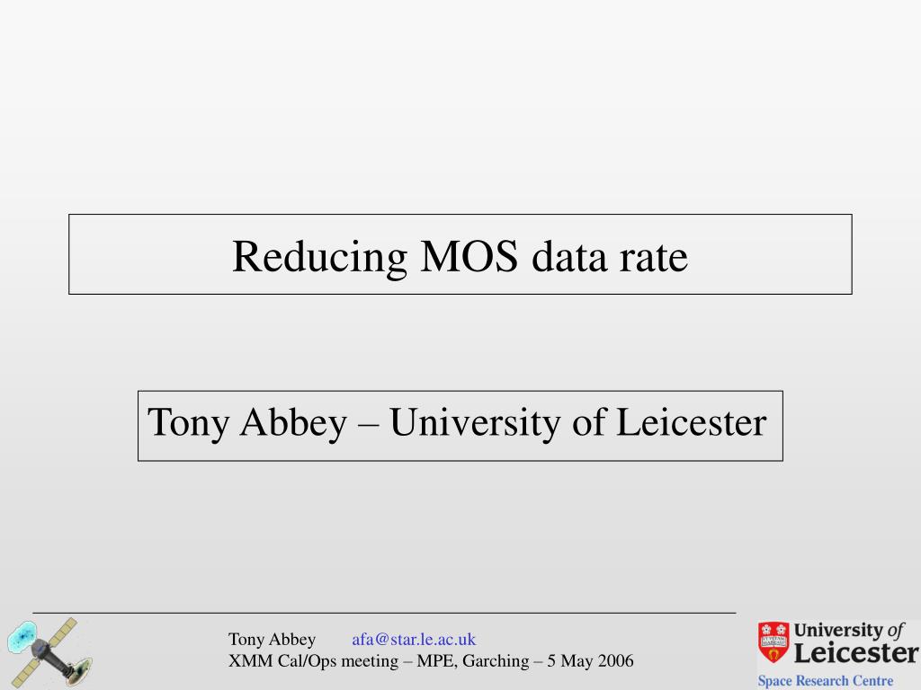 Rate Mos PPT - Reducing MOS data rate PowerPoint Presentation, free download ...