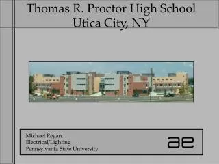 Thomas R. Proctor High School Utica City, NY