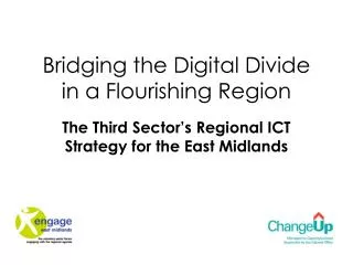 Bridging the Digital Divide in a Flourishing Region
