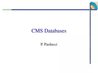 CMS Databases