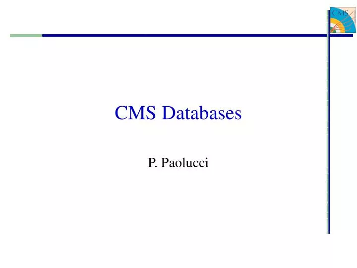 cms databases