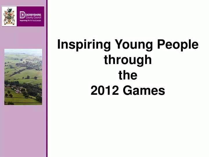 inspiring young people through the 2012 games