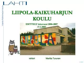 liipola kaikuharjun koulu