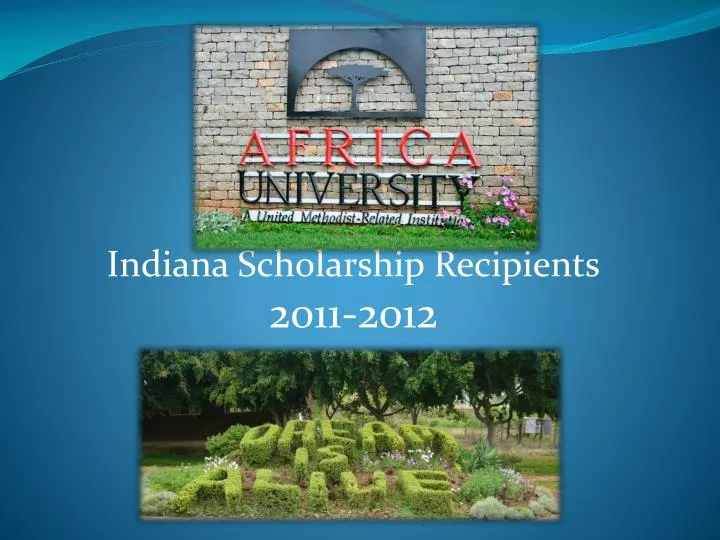 indiana scholarship recipients 2011 2012