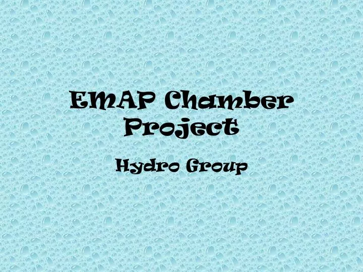 emap chamber project