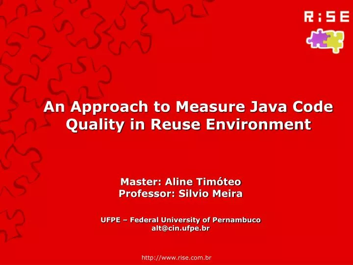 an approach to measure java code quality in reuse environment