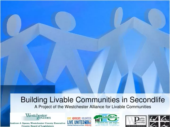 building livable communities in secondlife