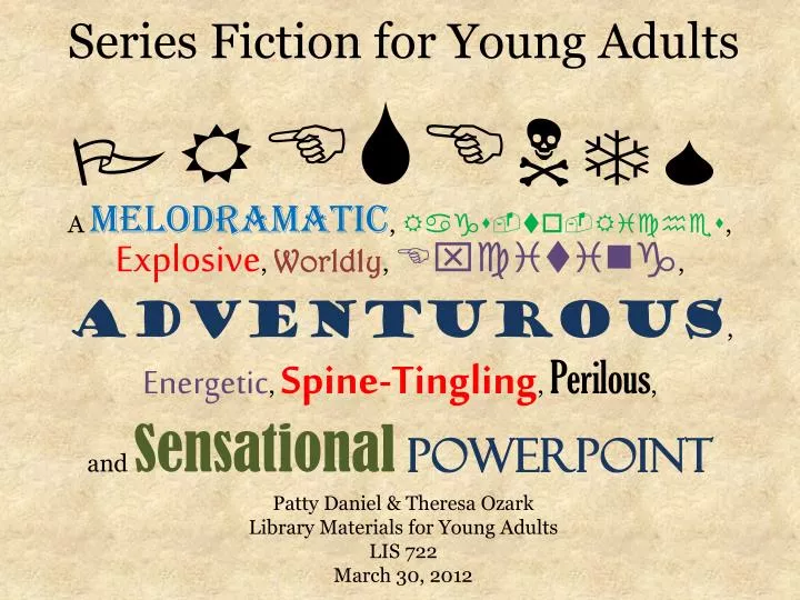 series fiction for young adults