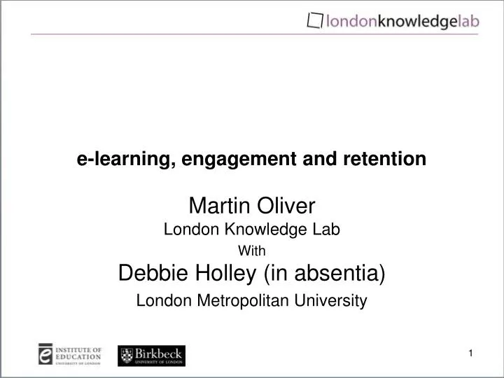 e learning engagement and retention