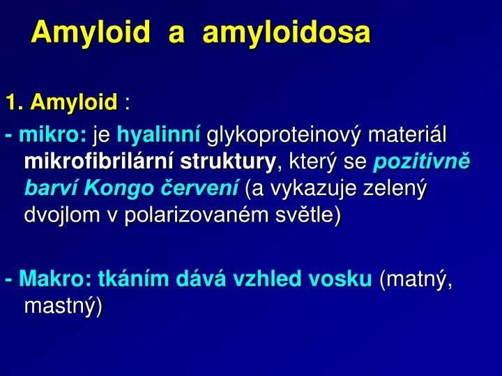 amyloid a amyloidosa