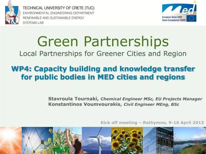 green partnerships local partnerships for greener cities and region