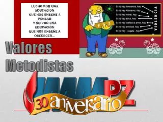 valores metodistas