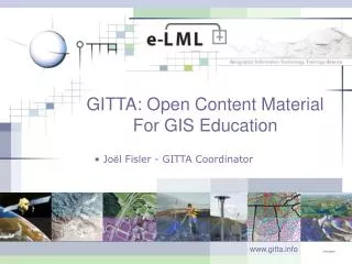 gitta open content material for gis education