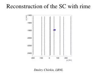 Reconstruction of the SC with rime