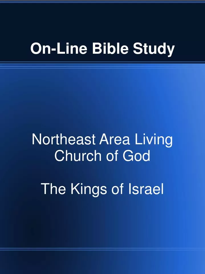 northeast area living church of god the kings of israel