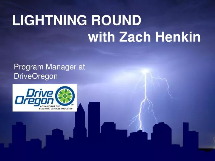 lightning round with zach henkin