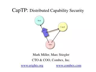 CapTP: Distributed Capability Security