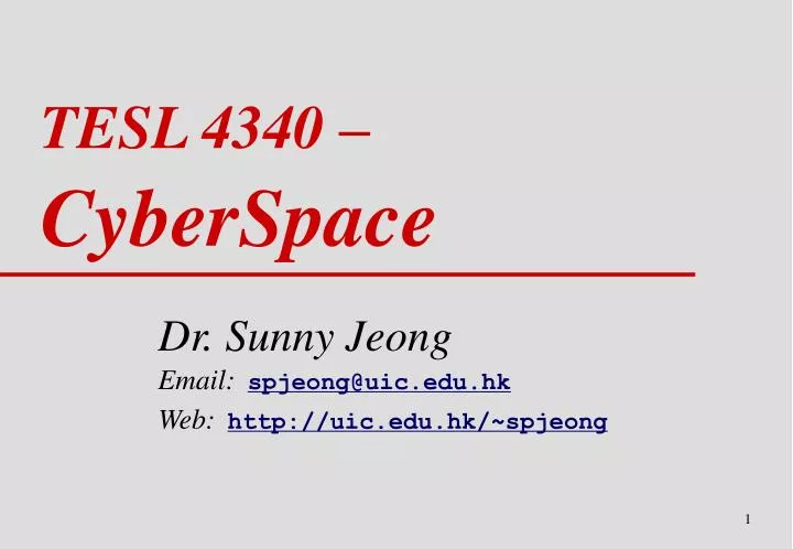 tesl 4340 cyberspace