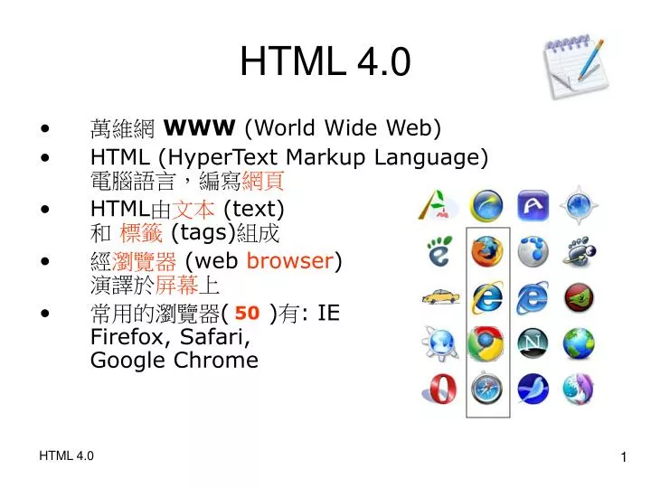 html 4 0