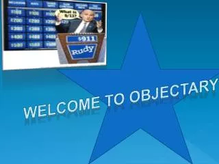 Welcome to Objectary !