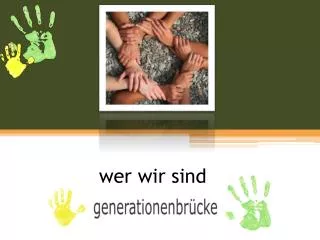 wer wir sind