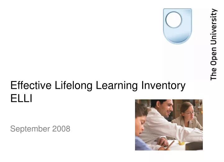 effective lifelong learning inventory elli