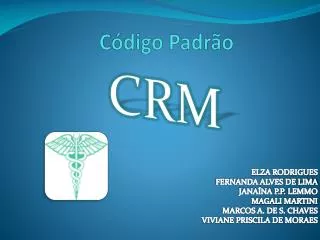 c digo padr o