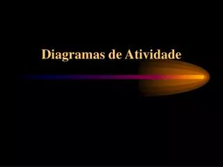 diagramas de atividade