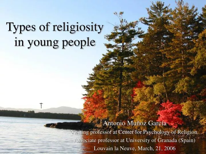 types of religiosity in young people