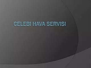 celebi hava servisi