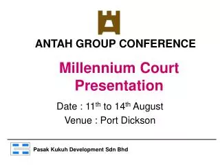 ANTAH GROUP CONFERENCE