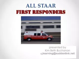 ALL STAAR FIRST RESPONDERS