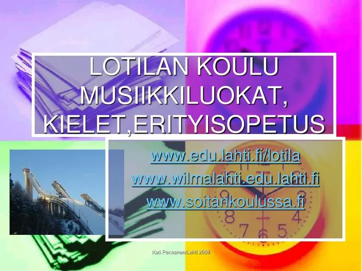 lotilan koulu musiikkiluokat kielet erityisopetus