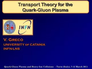 Transport Theory for the Quark-Gluon Plasma
