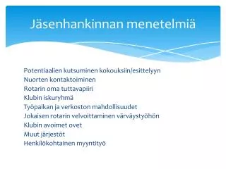 j senhankinnan menetelmi